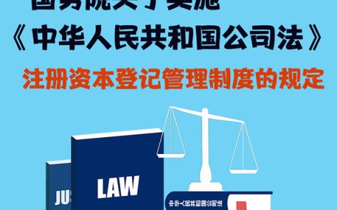 国务院关于实施《中华人民共和国公司法》注册资本登记管理制度的规定